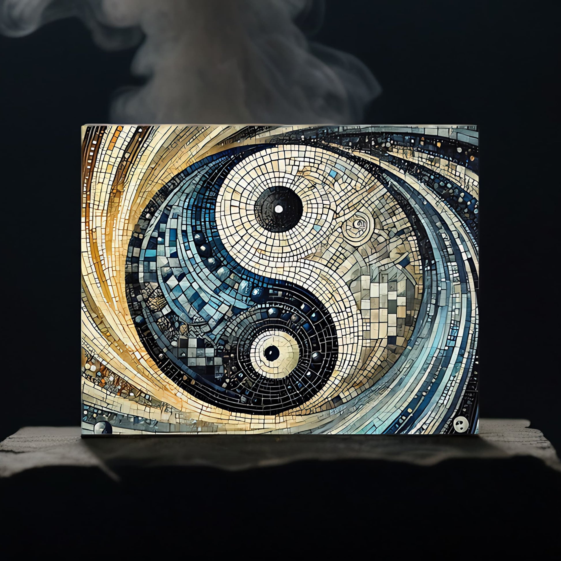 Jigsaw Puzzle | Eternal Equilibrium Yin and Yang-Puzzle-Puzzled Pieces-Printify